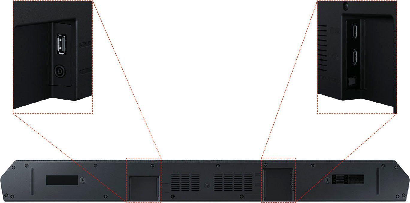 Samsung HW-Q64GC Soundbar (340 W, 3.1-Kanal Sound System,Dolby Atmos & DTS:X,Adaptive Sound Lite)
