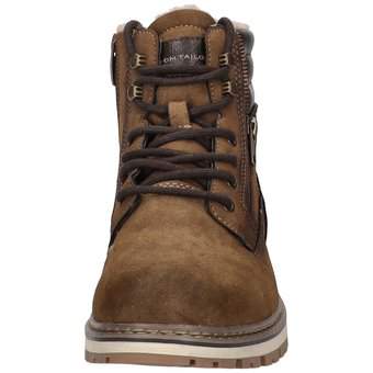 Tom Tailor Schnür Boots in braun