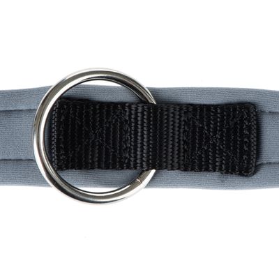 HUNTER Neopren Führleine schwarz/grau