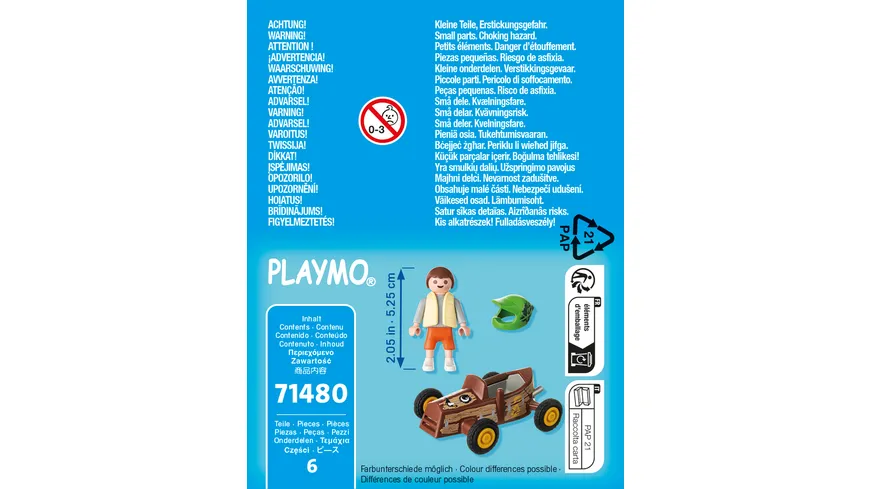 PLAYMOBIL 71480 - Special Plus - Kind mit Kart