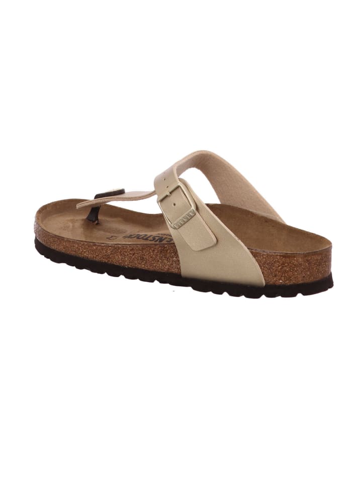 Birkenstock Pantolette in gold günstig kaufen 36