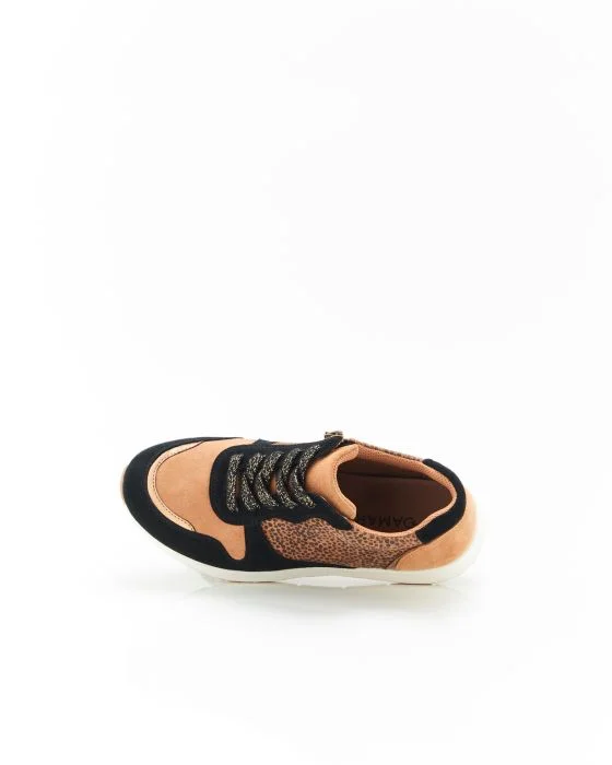Baskets imprimé animalier Amortyl