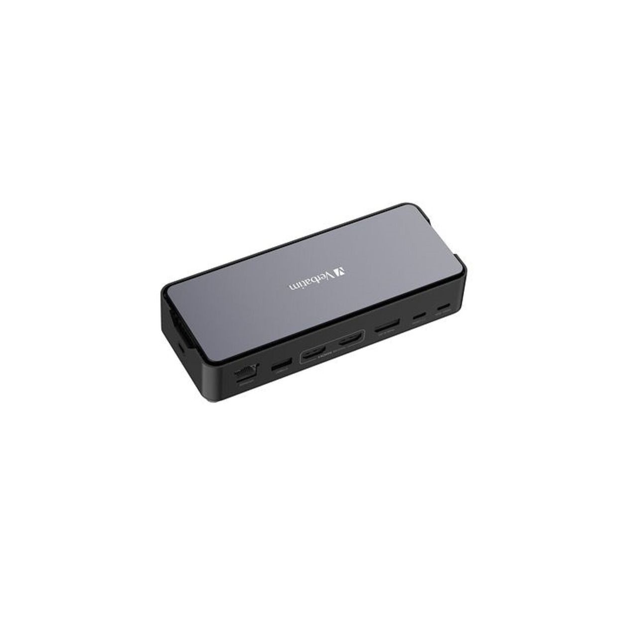 Verbatim Docking Station CDS-15S, 15-Port, USB 2.0/3.2-A, USB 3.2-C, HDMI 8K, DP RJ45, Audio, microSD, SSD