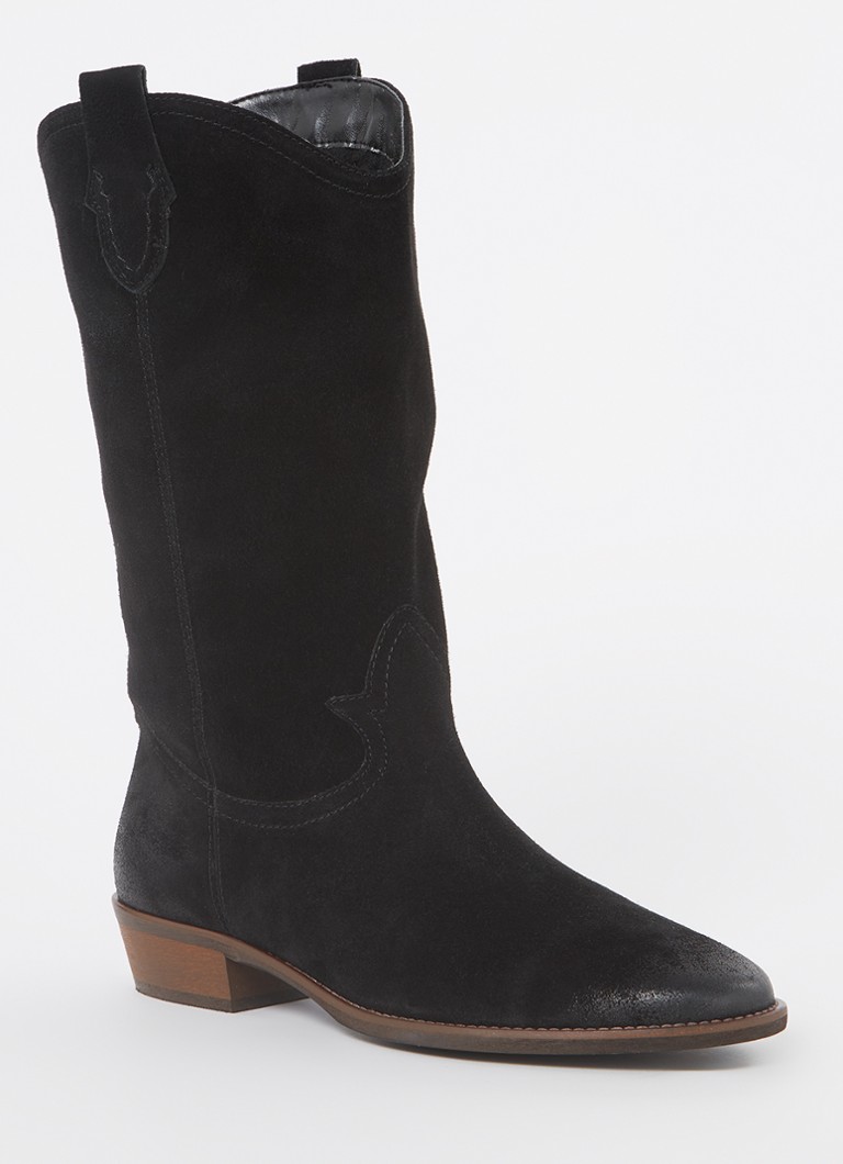 Stivali da cowboy in pelle scamosciata Dune London Prickles