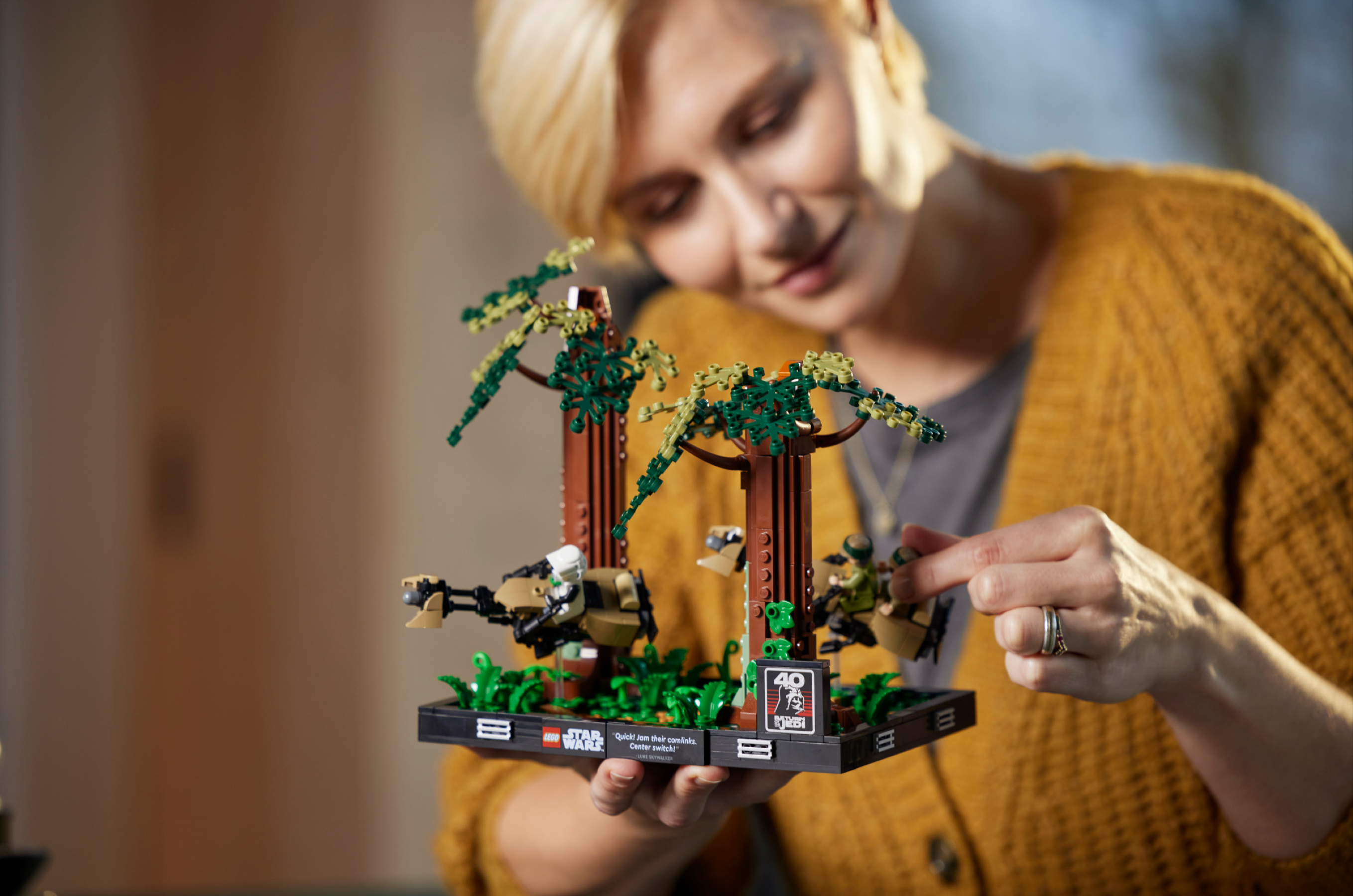 Verfolgungsjagd auf Endor™ – Diorama 75353