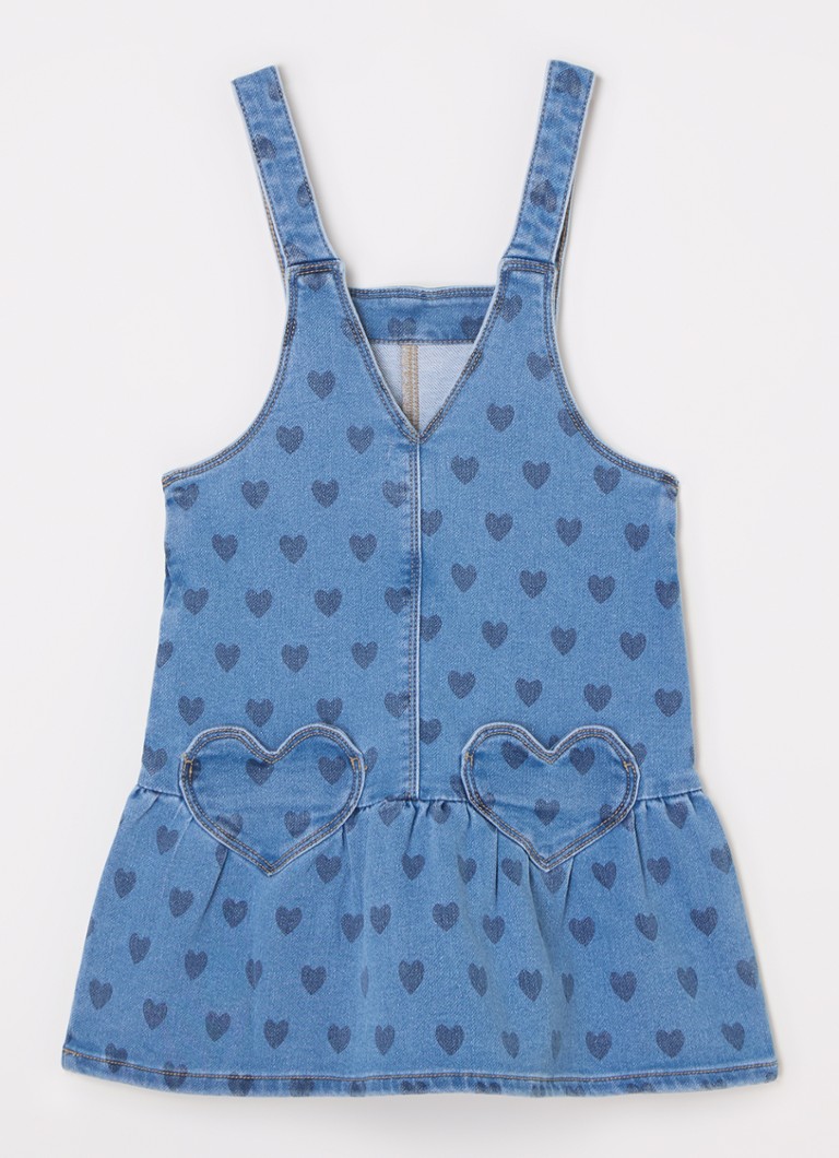 Benetton Chambray dress with print