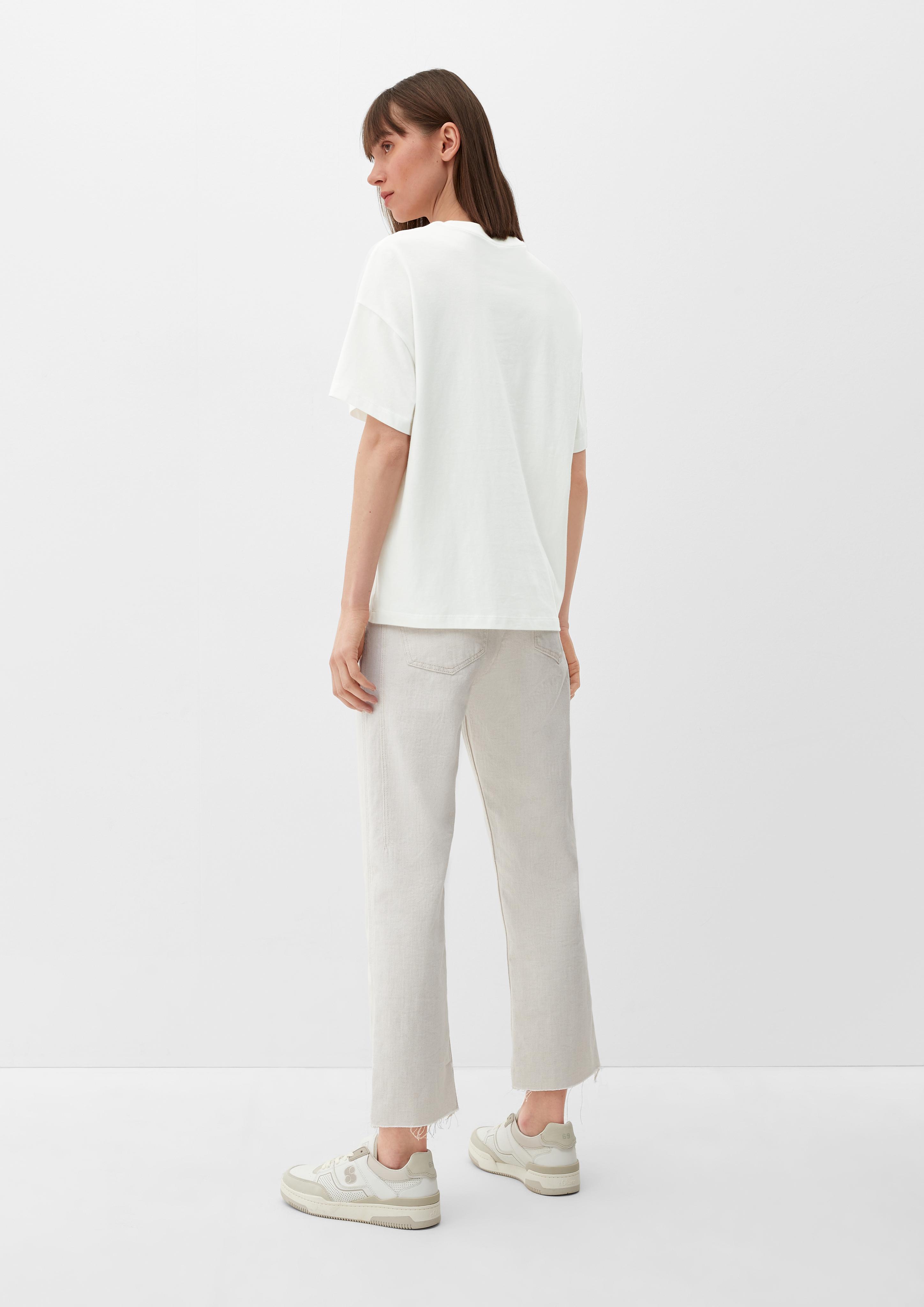 T-Shirt im Loose Fit mit Frontprint  2130597-02D1