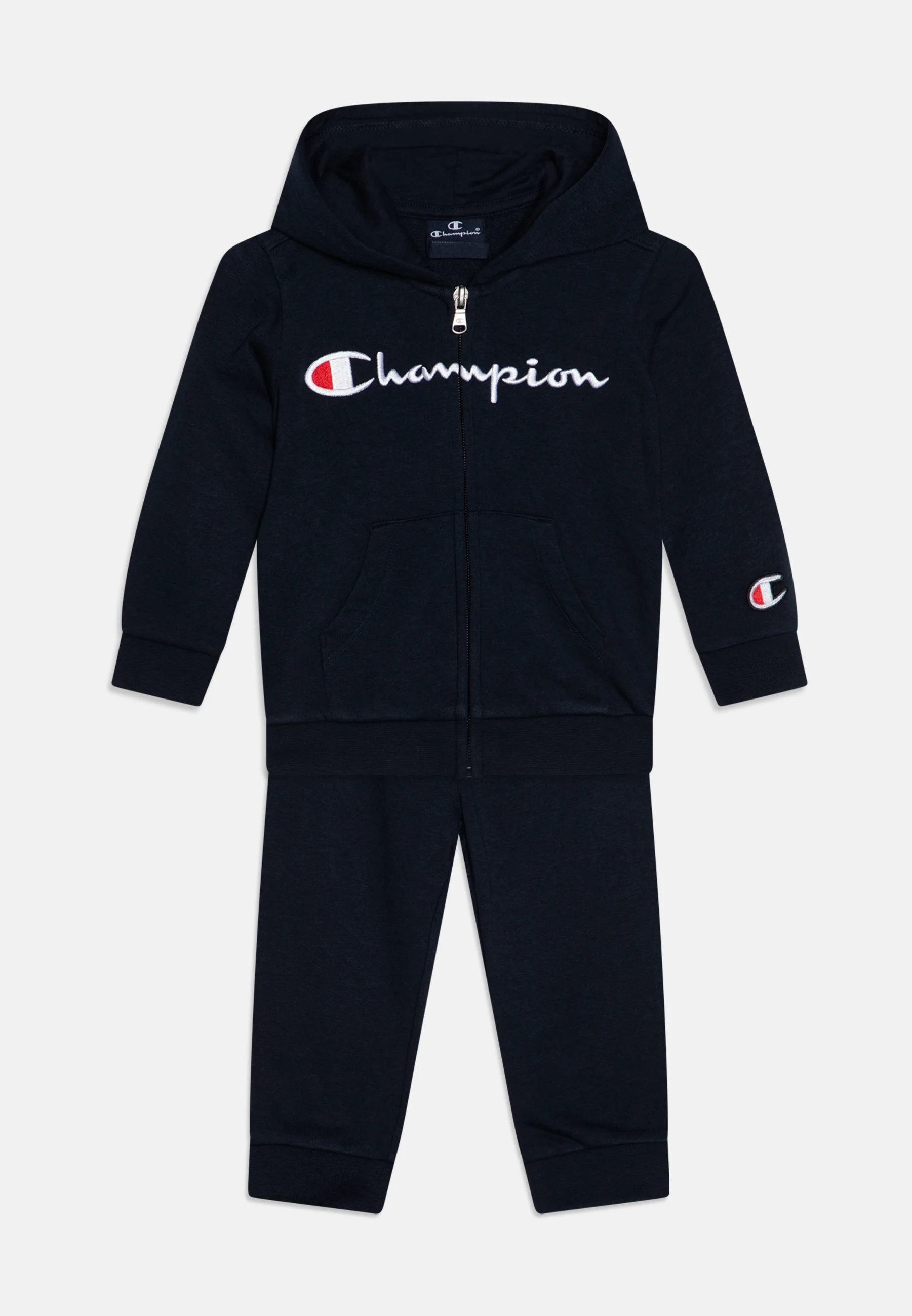 Conjunto unisex de chándal con capucha y cremallera completa para niños pequeños Champion ICONS - Pantalones