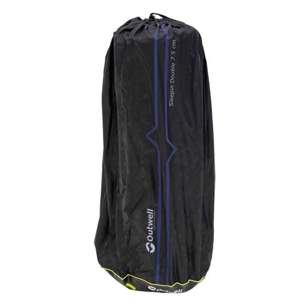 Outwell Luftbett Isomatte Sleeping Double 7,5 cm Schwarz