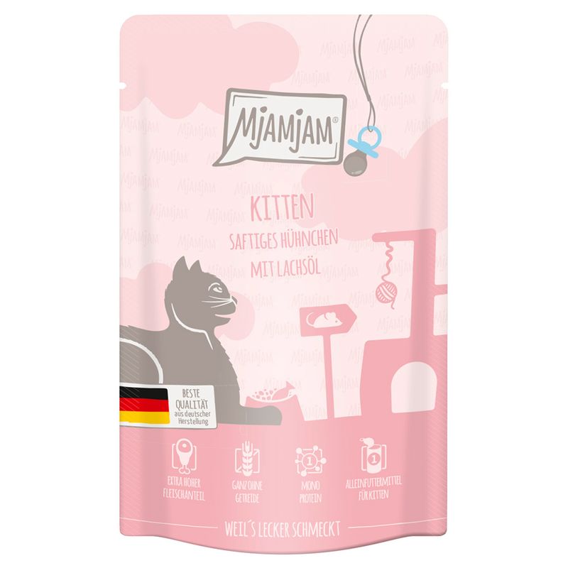 Sparpaket MjAMjAM Quetschie Kitten 24 x 125 g