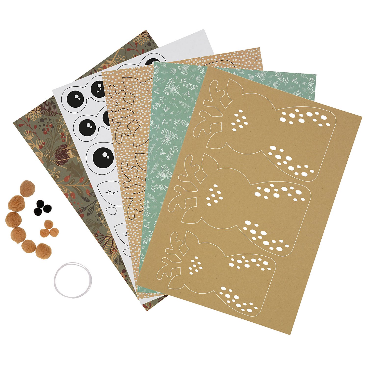 buttinette Bastel-Set Fensterbilder 