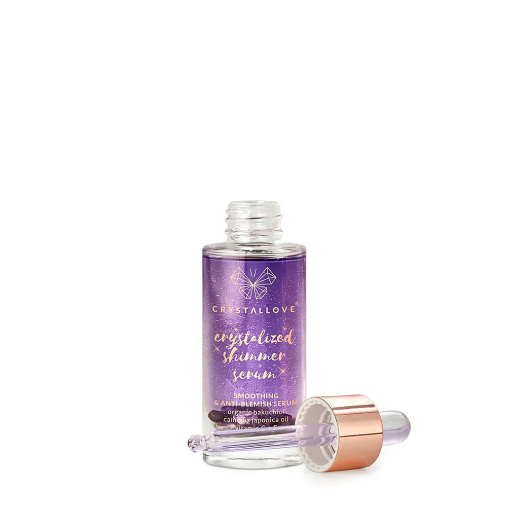 Crystallove serum za lice s ametistom i bakuchiolom