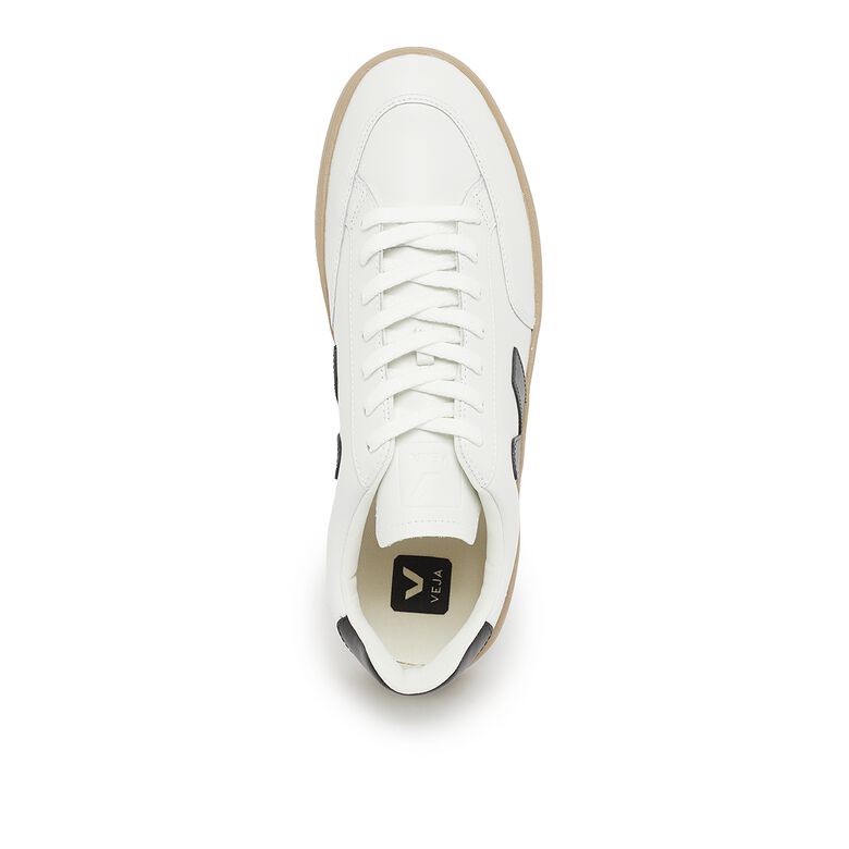 Veja V-12 extra-white black dune
