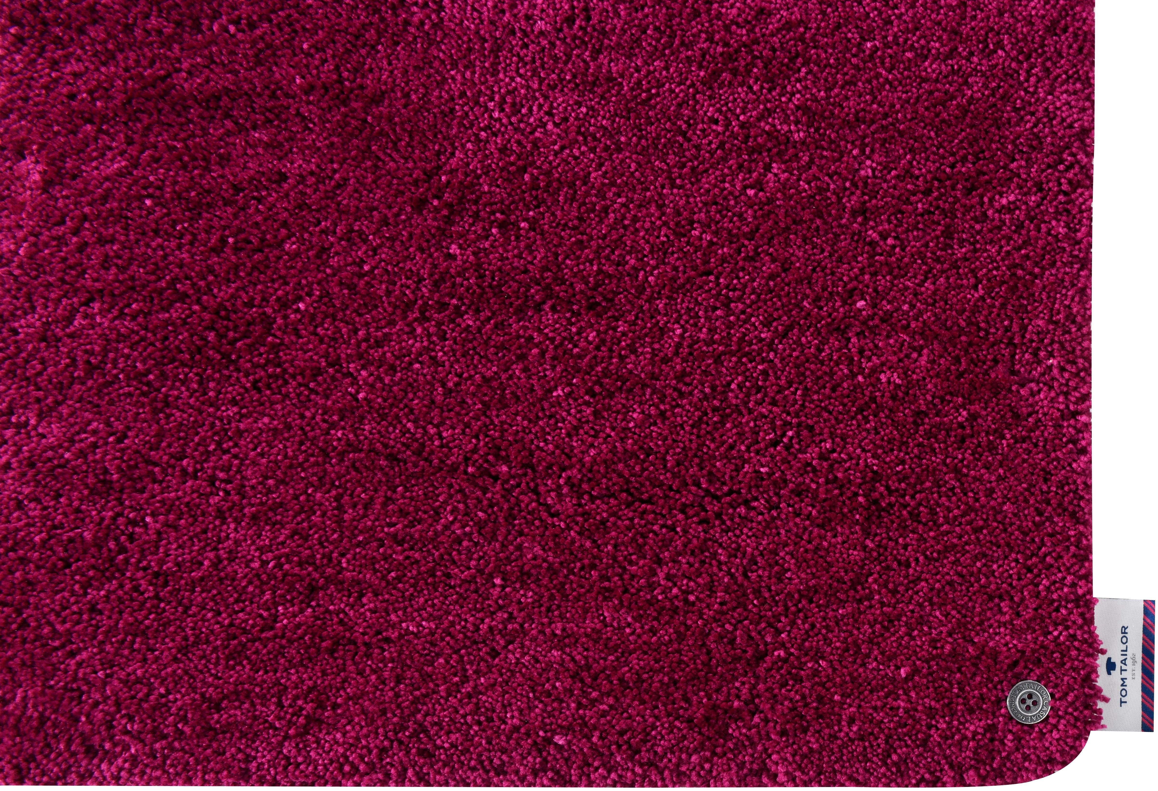 Badematte Soft Bath TOM TAILOR HOME, Höhe 27 mm, rutschhemmend beschichtet, fußbodenheizungsgeeignet, schnell trocknend, strapazierfähig, Kunstfaser, quadratisch, besonders weich, waschbar
