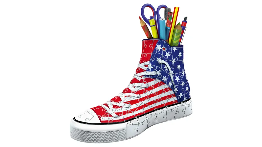 Ravensburger Puzzle - 3D Puzzles - Sneaker, 108 Teile