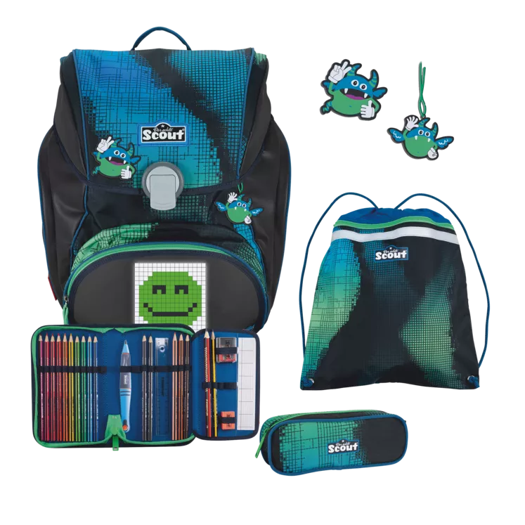 Scout Alpha Set Movie Star Blue Pixel