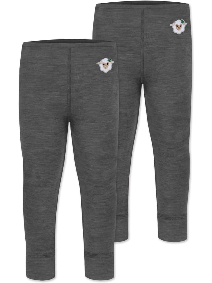 Normani Outdoor Sports 2er Pack Baby Merino Hose Leggings „Tutira