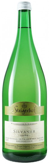 2022 Silvaner trocken 1,0 L - Weingut Steigerhof