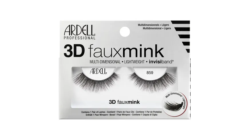 ARDELL Künstliche Wimpern 3D fauxmink