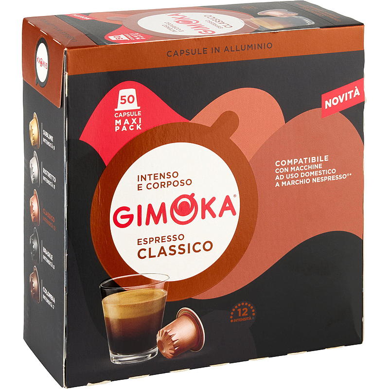 Gimoka Kaffekapsler 50 stk Gimoka Classico