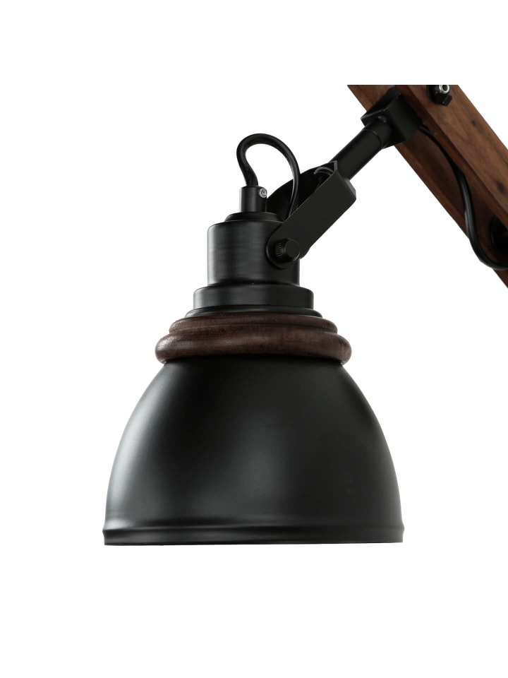 Licht-Erlebnisse Wandlampe in Schwarz Natur günstig kaufen onesize