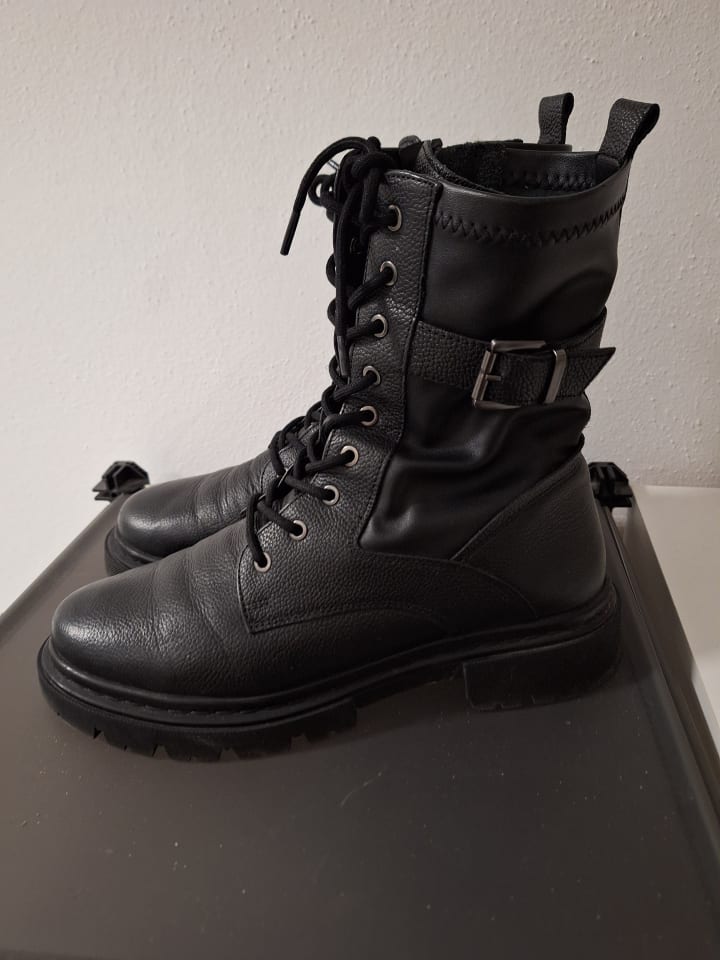palado Schnürstiefeletten in BLACK günstig kaufen 40
