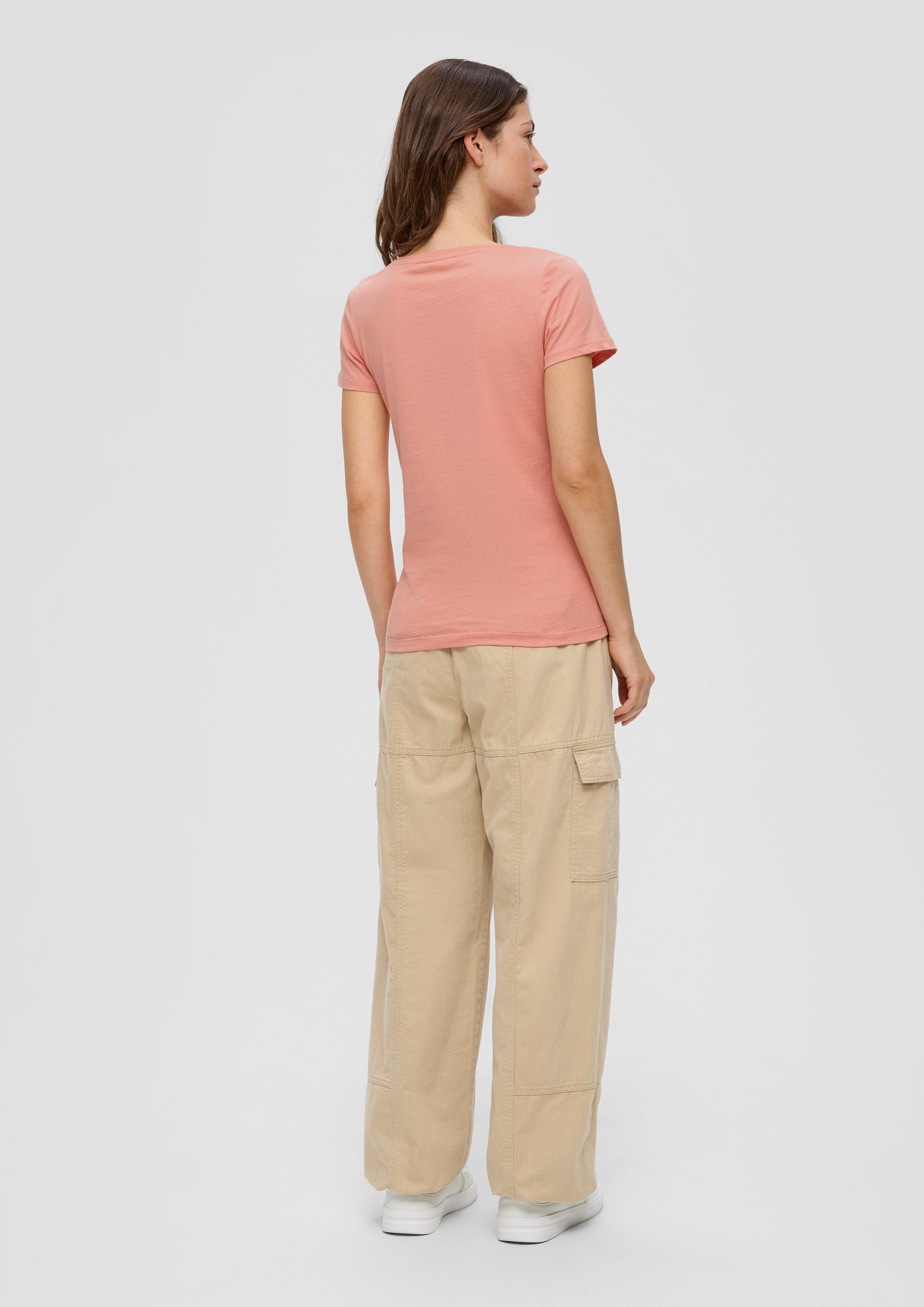 T-Shirt mit V-Ausschnitt  2058279-2108