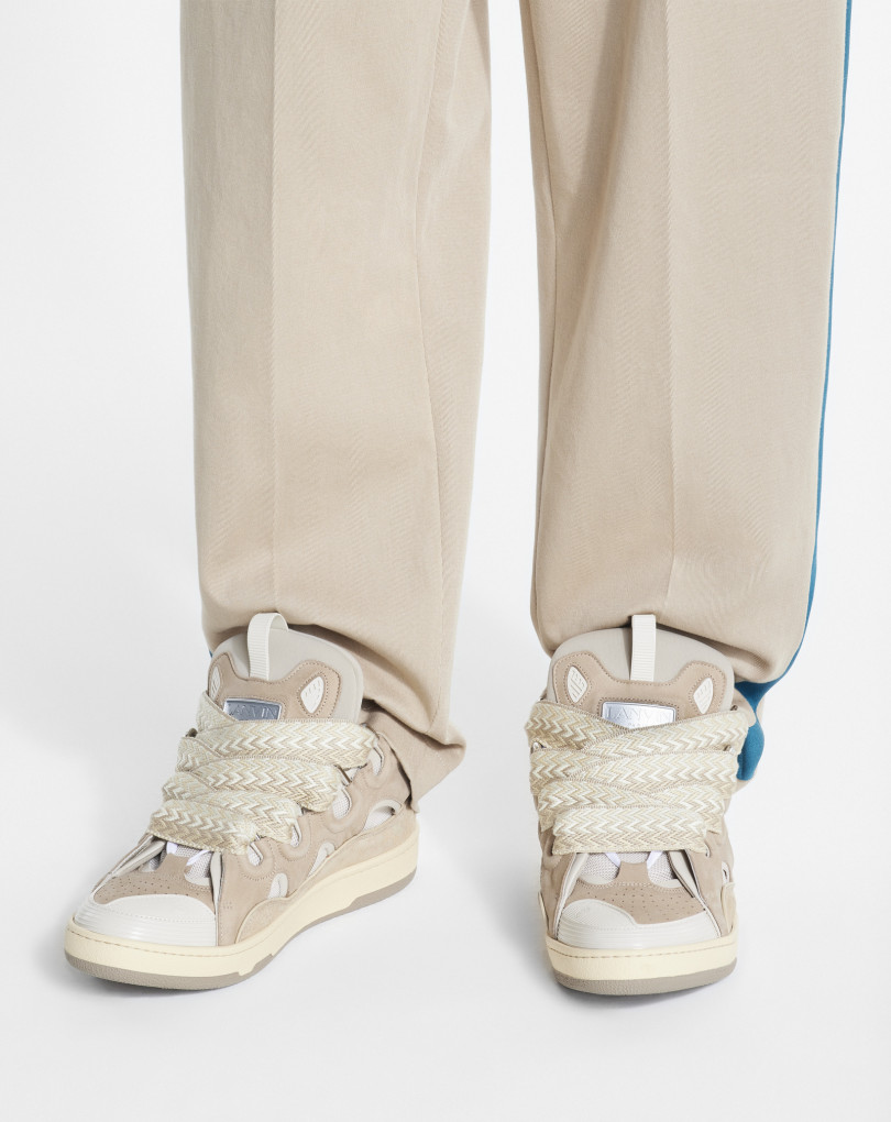 SNEAKERS CURB EN CUIR