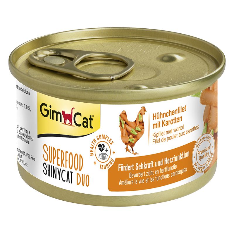 Probierpaket GimCat Superfood ShinyCat Duo zu TOP-Preisen