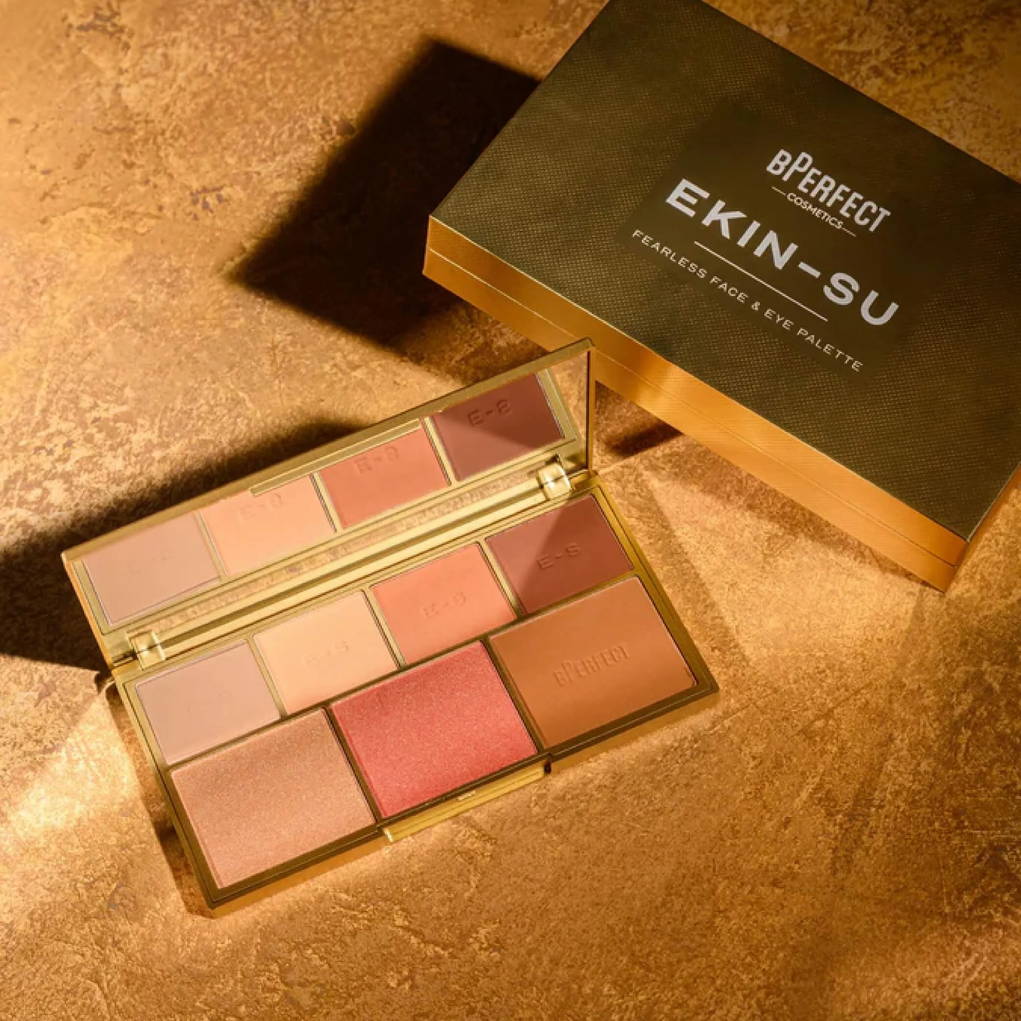 BPerfect Cosmetics x Ekin Su Fearless Face & Eye Palette - Палета за лице, Палета за очи