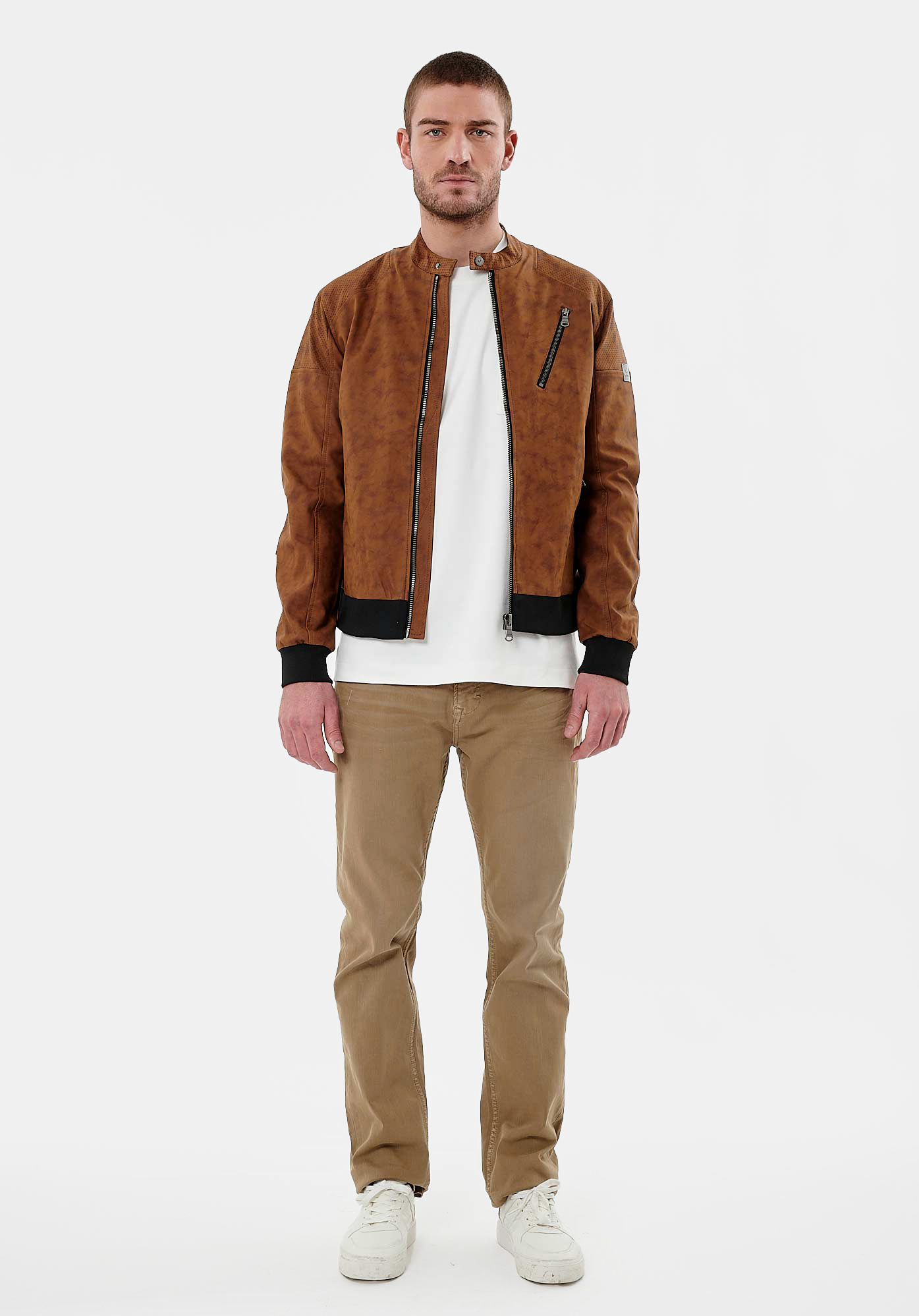 NINO   Blouson marron Homme