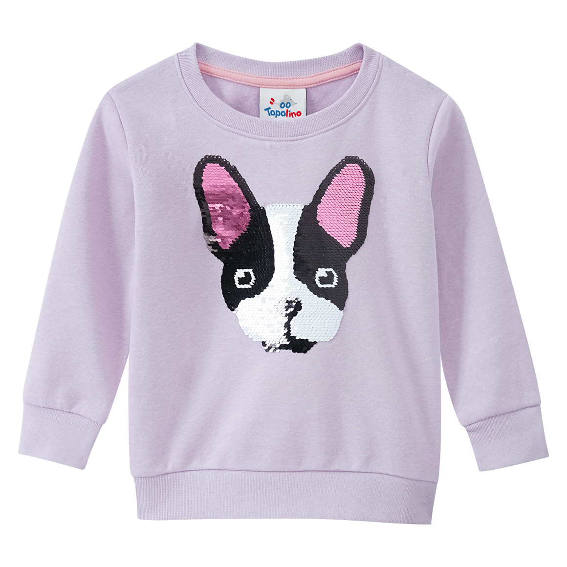 Mädchen Sweatshirt mit Wendepailletten