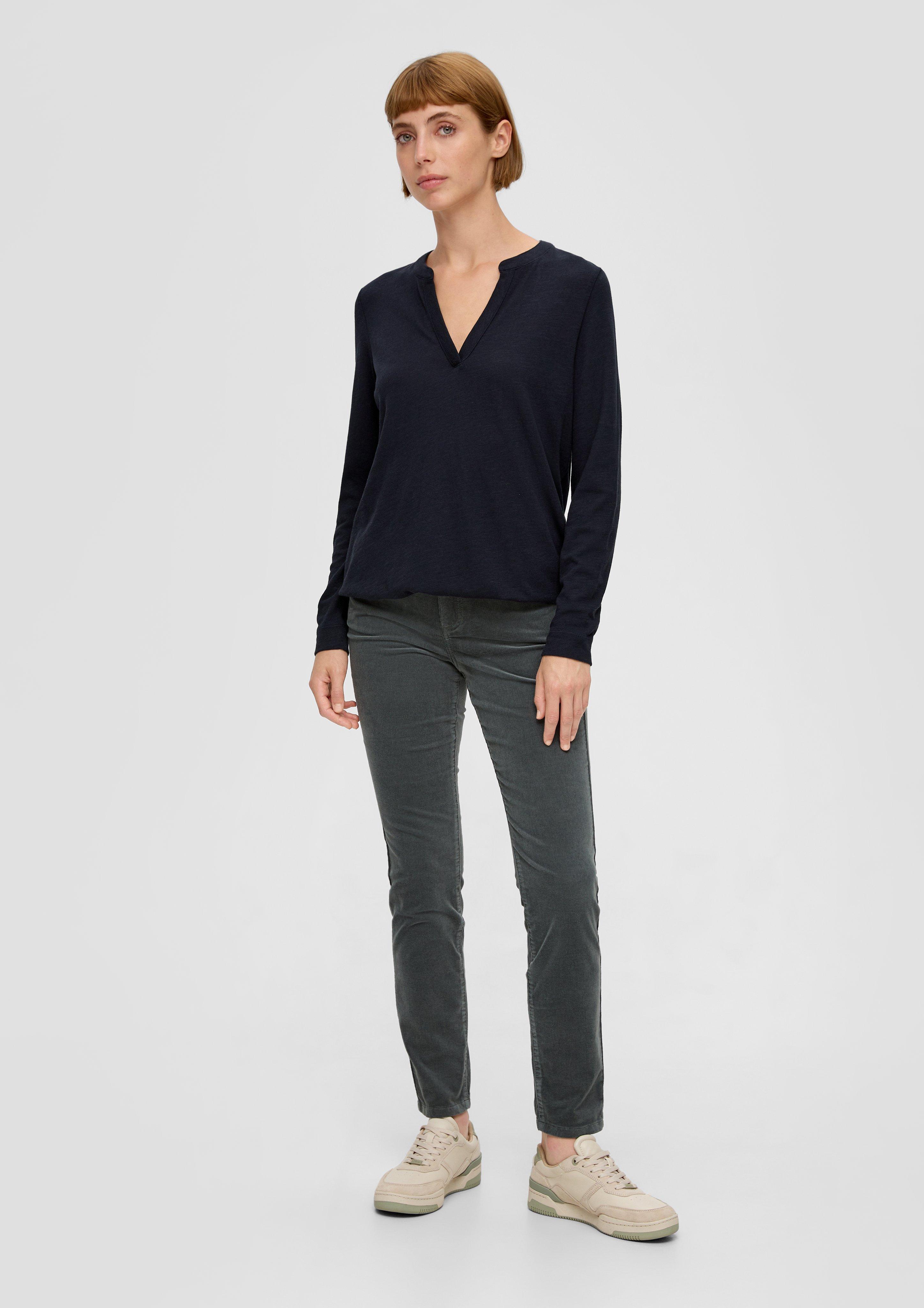 Longsleeve mit Flammgarnstruktur  2138228-5959