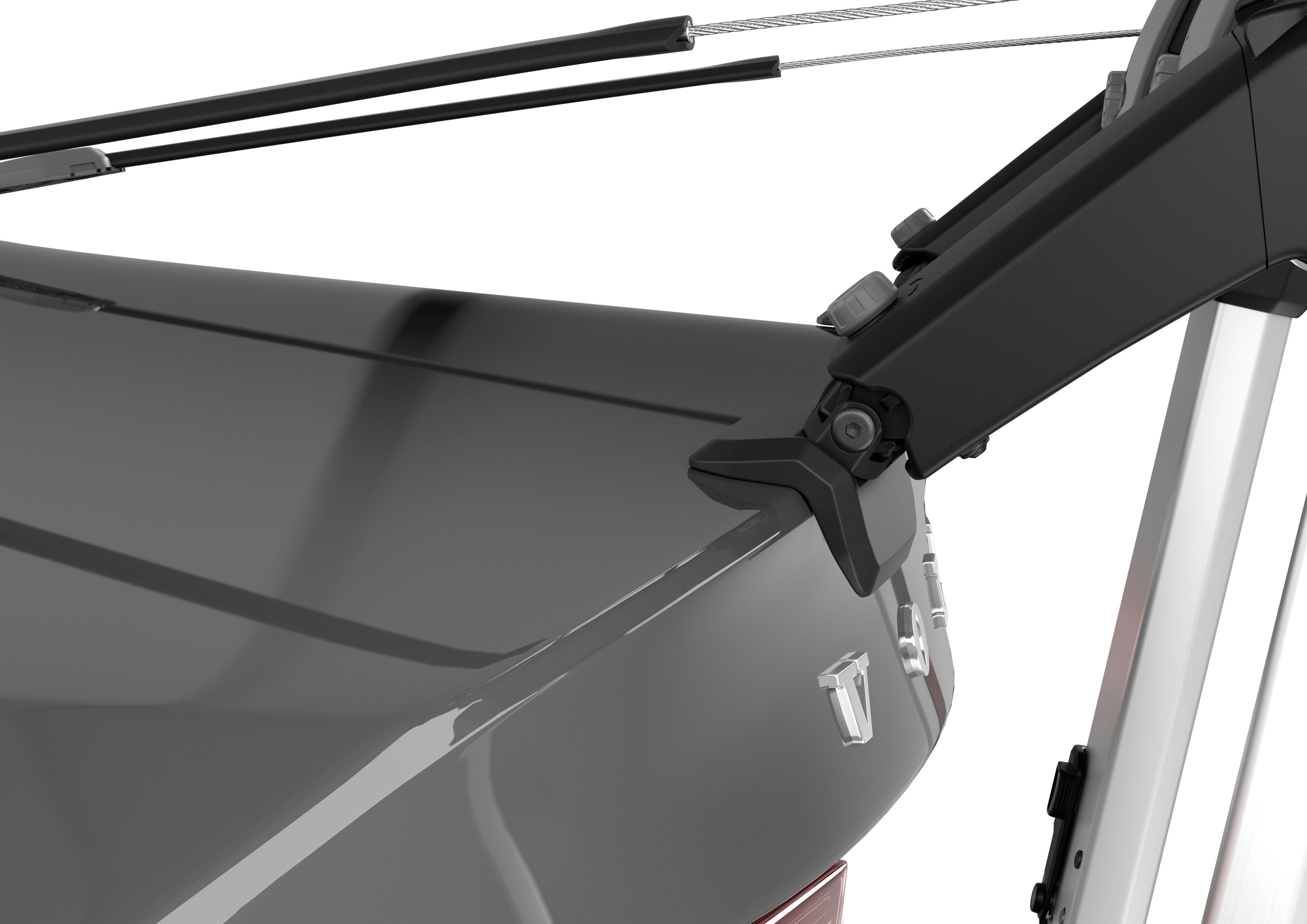 Thule Heckfahrradträger OutWay Platform, für max. 2 Räder, für den Transport von 2 Fahrrädern