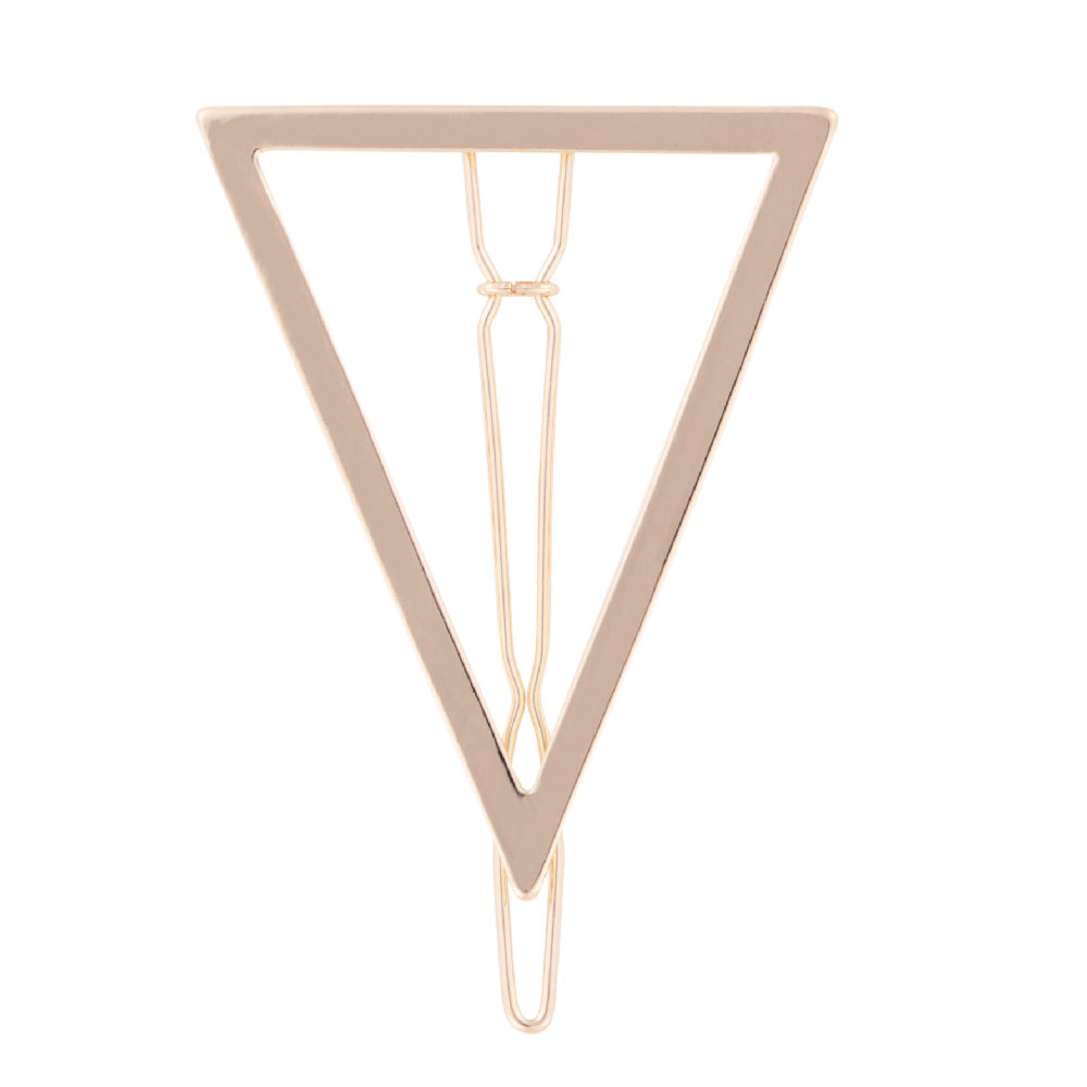 Bachca Barrette Metal triangulaire Accessoire cheveux