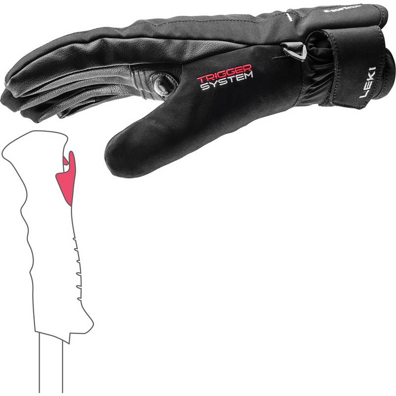LEKI Cerro 3D Fingerhandschuhe Damen