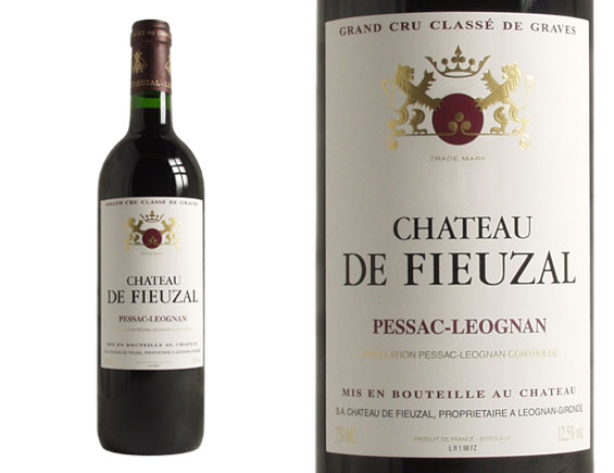 Château de Fieuzal Rouge 2005,cru Classé de Graves Bordeaux Pessac-Léognan