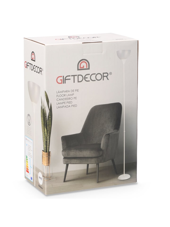 GIFTDECOR Stehlampe in weiß günstig kaufen onesize