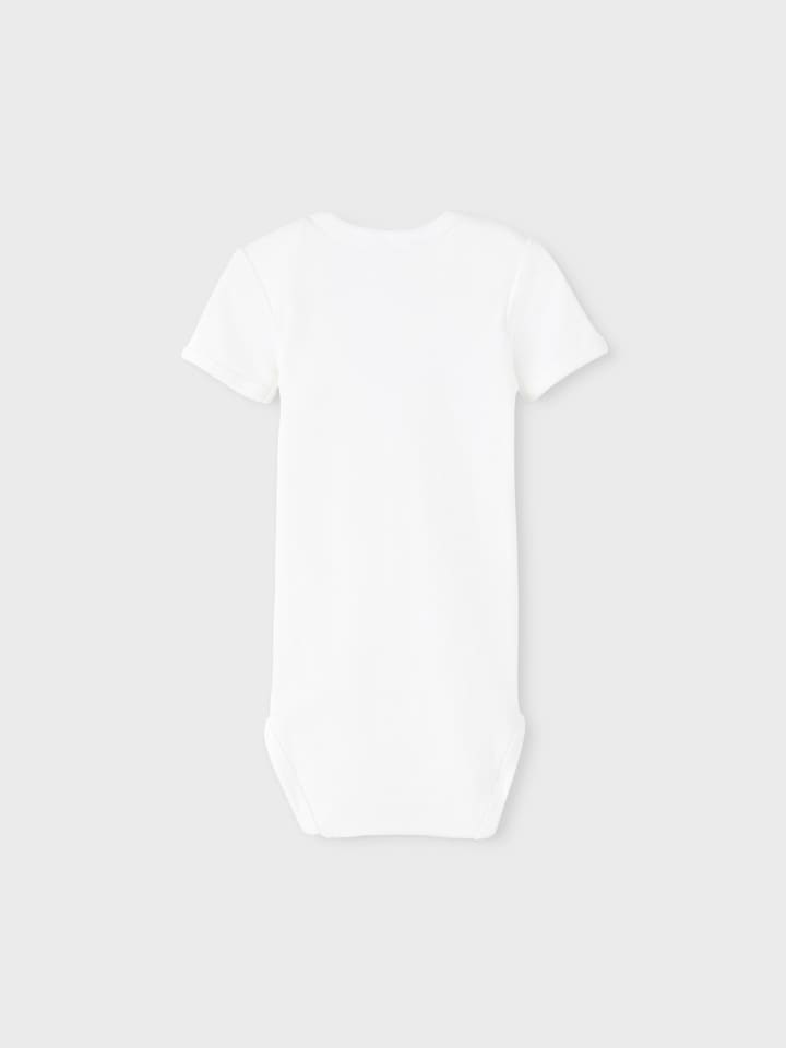 name it Baby kurzarm Body im 3er Pack mit Elefanten Motiv in Blau günstig kaufen