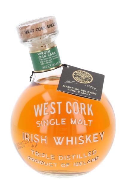 West Cork Maritime Release - Virgin Oak Cask 0,7 l·46 % vol