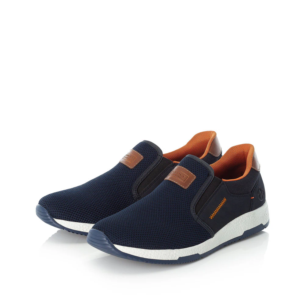Rieker Herren Slipper marineblau