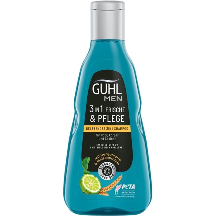 Men 3in1 Frische & Pflege Belebendes Shampoo