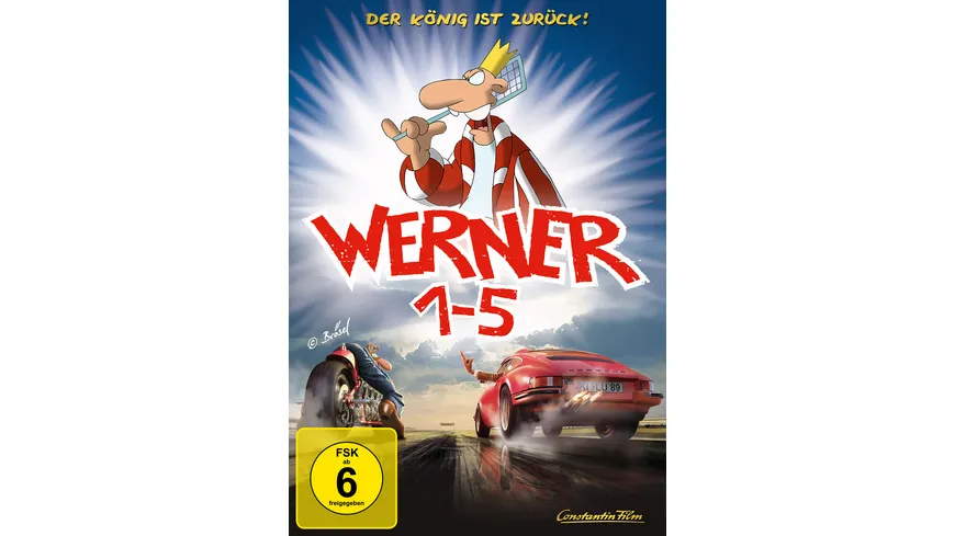 Werner 1-5 - Königbox  [5 DVDs]