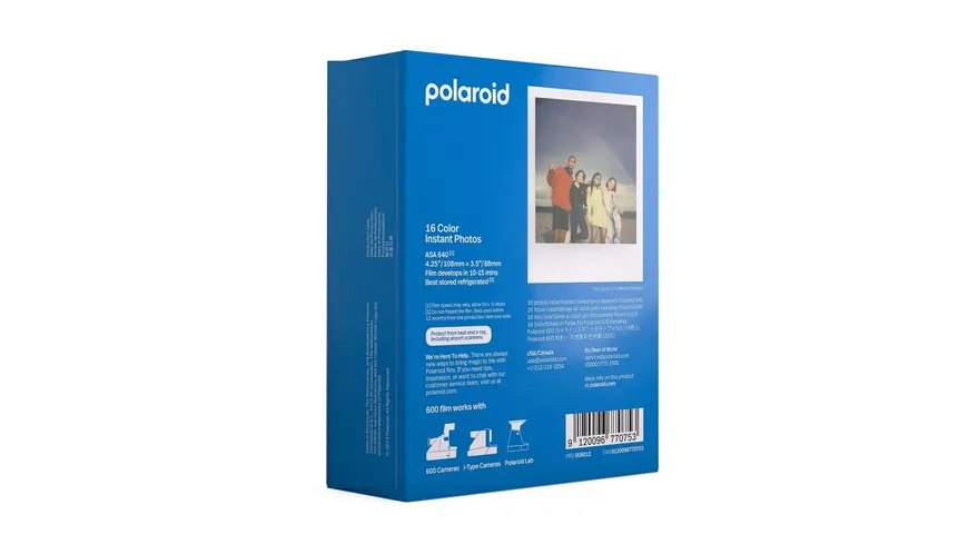 600 Color Film Pack 2x8