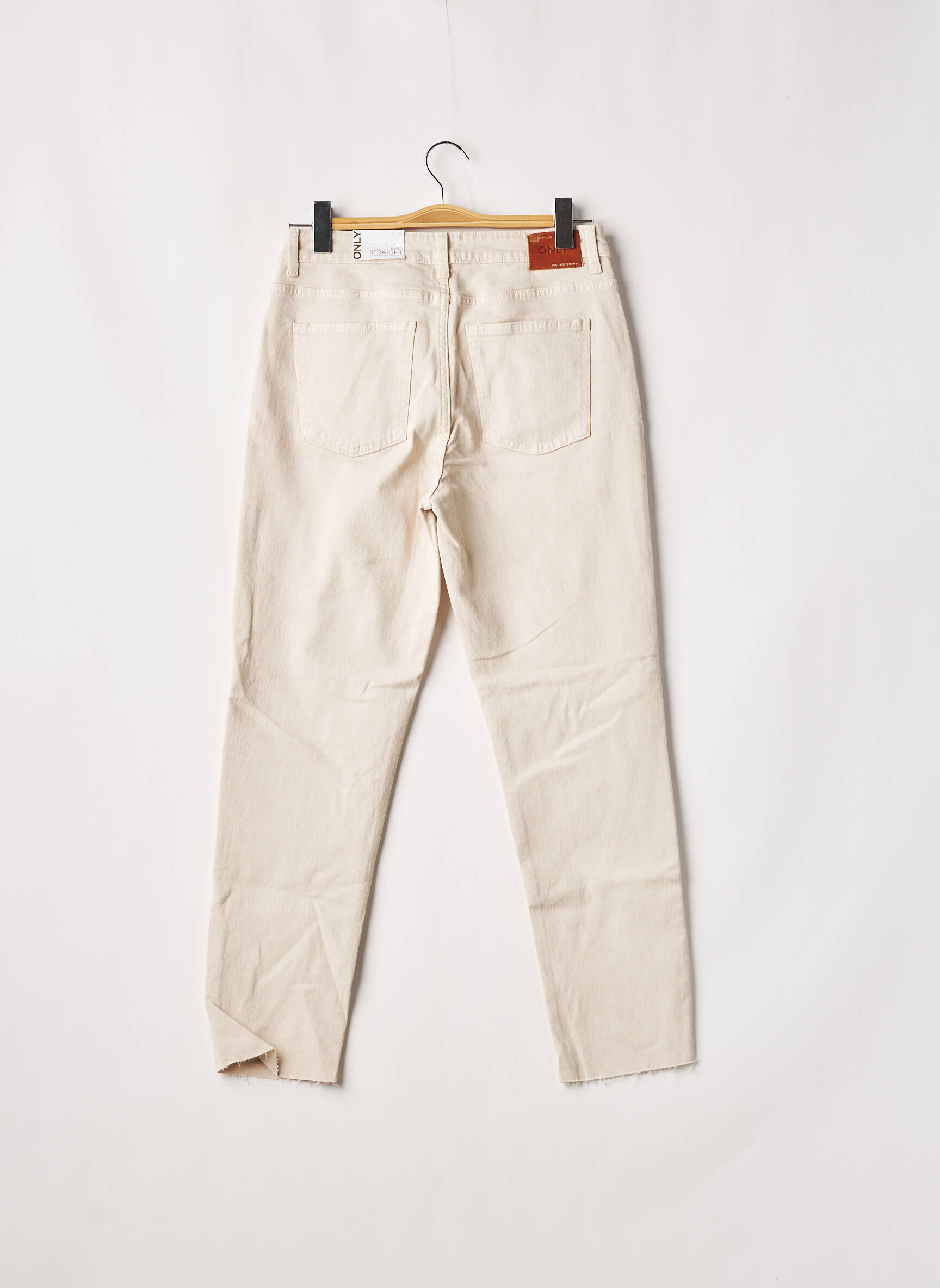 Only Jean Mom Femme couleur beige