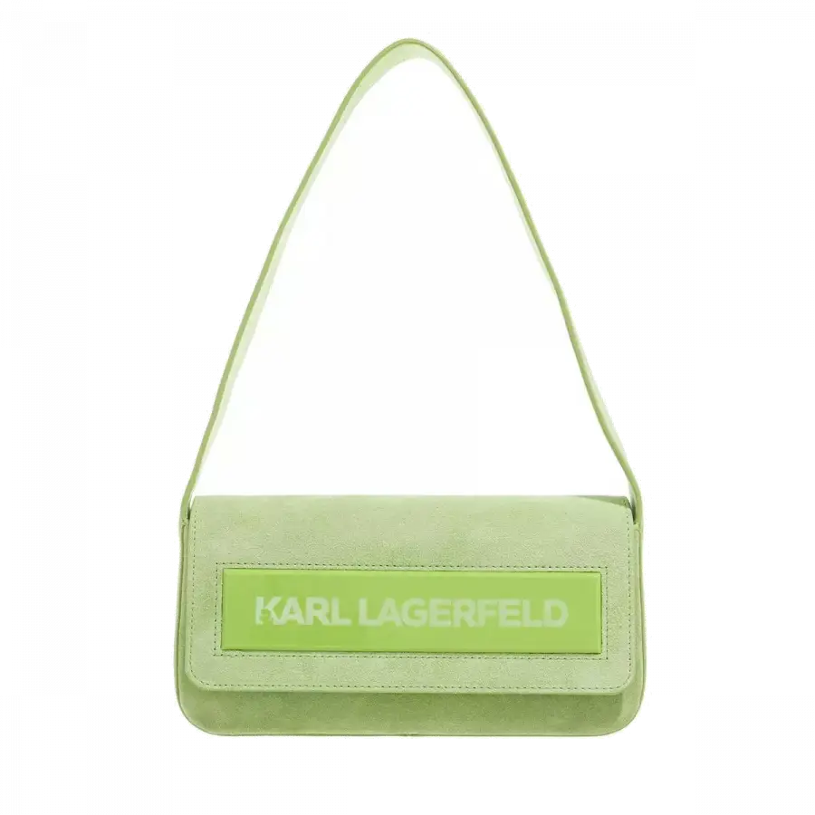 Karl Lagerfeld - Karl Lagerfeld Shoulder Bags Leder Green - grün