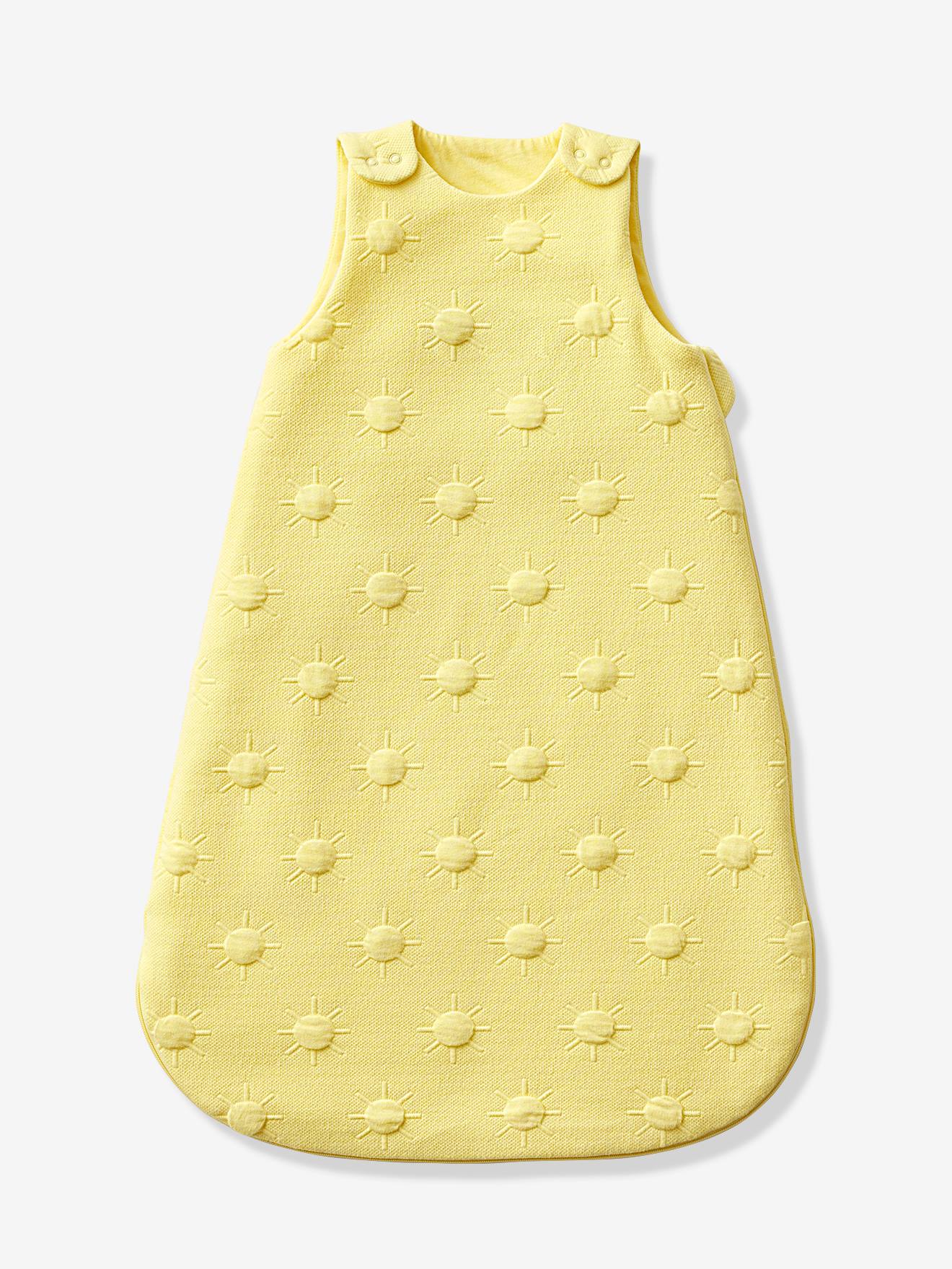 Vertbaudet Baby Sommerschlafsack JACQUARD personalisierbar Oeko-Tex - pistaziengrün regenbogen