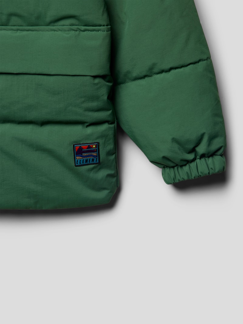 Parke mit Label-Patch Modell 'BIG TREKKA YOUTH' in grün