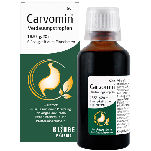 CARVOMIN Verdauungstropfen  50 ml  Flüssigkeit zum Einnehmen
