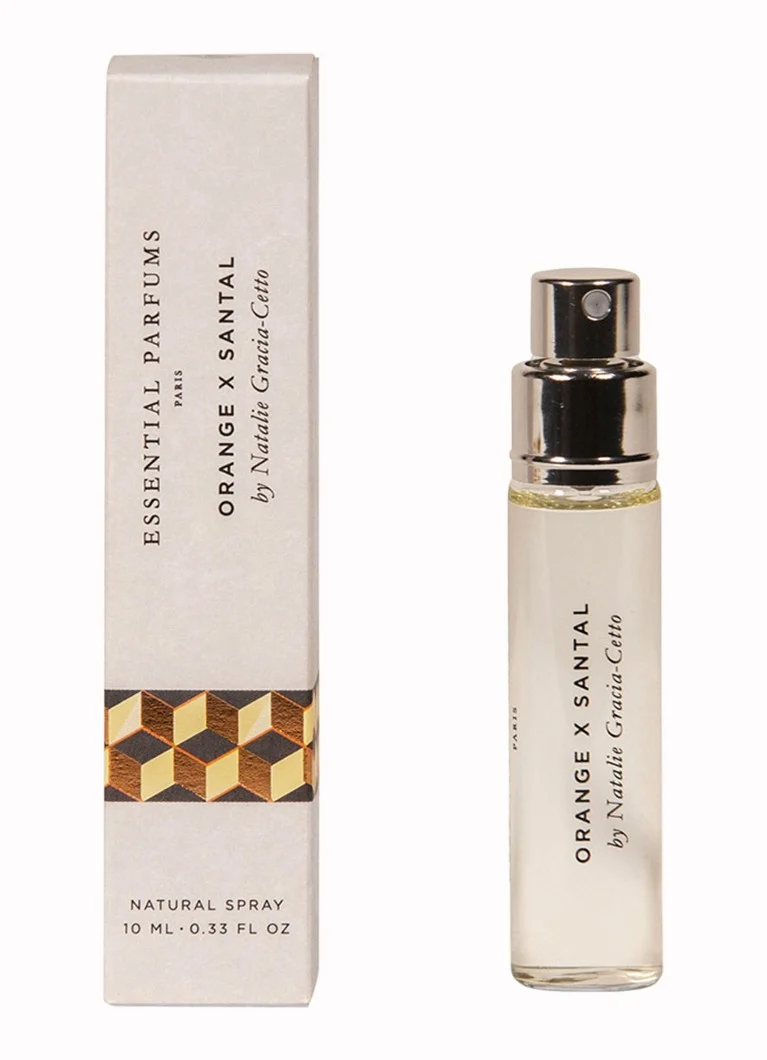 Eau de Parfum Essential Parfums Orange X Santal - format voyage